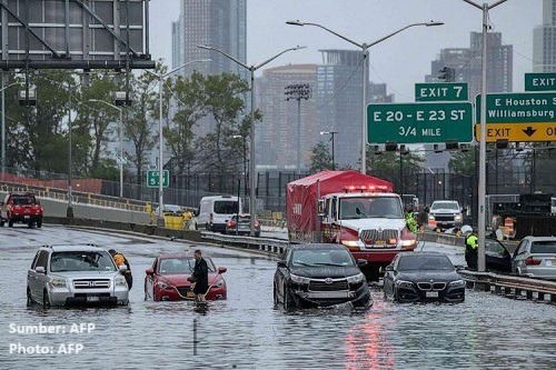 Pihak Kemenlu Nyatakan Tak Ada WNI yang Jadi Korban Banjir Bandang di New York